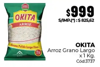 Diarco Okita arroz grano largo oferta