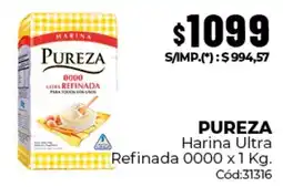 Diarco Pureza harina ultra refinada 0000 oferta