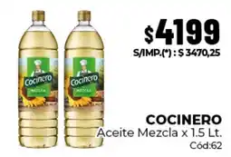 Diarco Cocinero aceite mezcla oferta