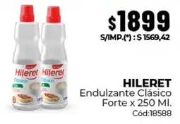 Diarco Hileret endulzante clásico oferta
