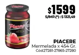 Diarco Piacere mermelada oferta