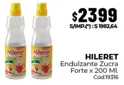 Diarco Hileret endulzante zucra forte oferta