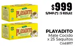 Diarco Playadito mate cocido oferta