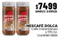 Diarco Nescafe dolca cafe instantaneo oferta