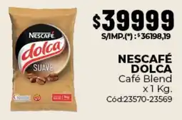 Diarco Nescafé dolca café blend oferta