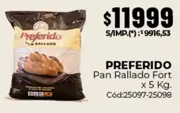Diarco Preferido pan rallado fort oferta