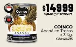 Diarco Coinco ananá en trozos oferta
