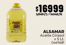 Diarco Alsamar aceite girasol oferta