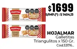 Diarco Hojalmar galletitas triangulitos oferta