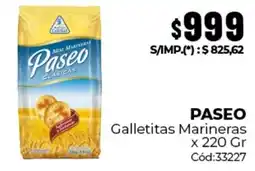 Diarco Paseo galletitas marineras oferta