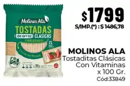 Diarco Molinos Ala tostadas clásicas oferta