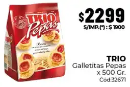 Diarco Trio galletitas pepas oferta