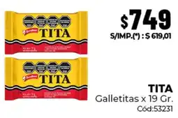 Diarco Tita galletitas oferta