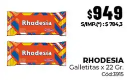 Diarco Rhodesia galletitas oferta