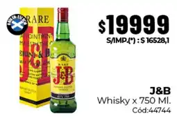 Diarco J&B Whisky oferta