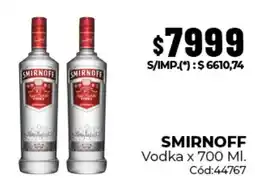 Diarco Smirnoff vodka oferta