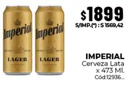 Diarco Imperial cerveza lata oferta