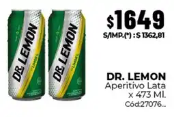 Diarco Dr. lemon aperitivo lata oferta