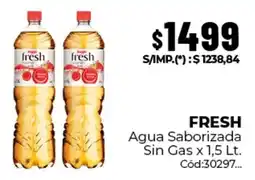 Diarco Fresh agua saborizada sin gas oferta