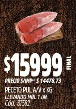Supermercados Yaguar Peceto pul a/v oferta