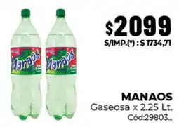 Diarco Manaos gaseosa oferta