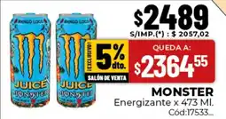 Diarco Monster energizante oferta