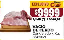 Diarco Diarco Club vacío de cerdo oferta