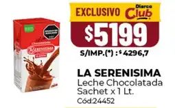 Diarco La serenisima leche chocolatada oferta
