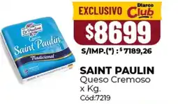 Diarco La paulina queso cremoso oferta