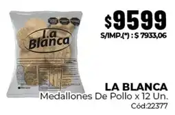 Diarco La blanca medallones de pollo oferta