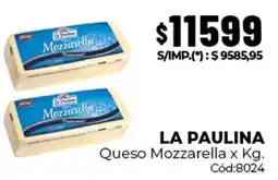 Diarco La paulina queso mozzarella oferta