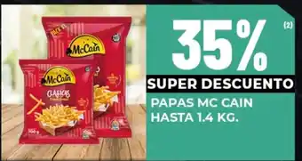 Diarco Mc Cain papas oferta