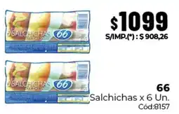 Diarco 66 salchichas oferta