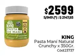 Diarco King pasta maní crunchy oferta