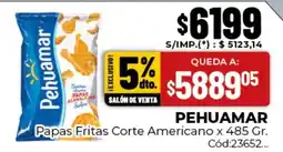 Diarco Pehuamar papas fritas corte americano oferta