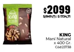 Diarco King maní natural oferta