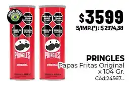 Diarco Pringles papas fritas original oferta