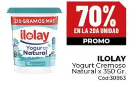 Diarco Ilolay yogur cremoso natural oferta
