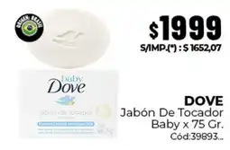 Diarco Dove jabón de tocador baby oferta
