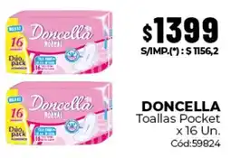 Diarco Doncella toallas pocket oferta