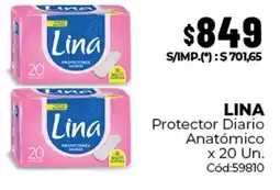 Diarco Lina protector diario anatómico oferta