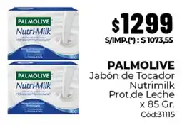 Diarco Palmolive jabón de tocador nutrimilk prot.de leche oferta