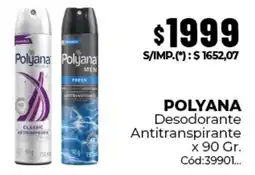 Diarco Polyana desodorante antitranspirante oferta