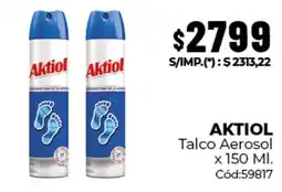 Diarco Aktiol talco aerosol oferta