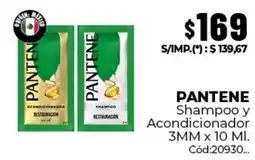 Diarco Pantene shampoo y acondicionador oferta