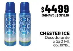 Diarco Chester ice desodorante oferta