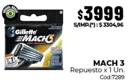Diarco Gillette mach 3 oferta