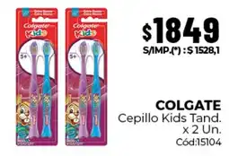 Diarco Colgate cepillo kids tand. oferta