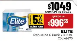Diarco Elite pañuelos oferta