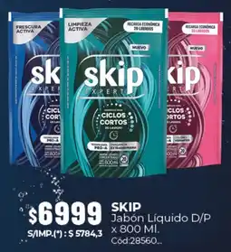 Diarco Skip jabón líquido d/p oferta